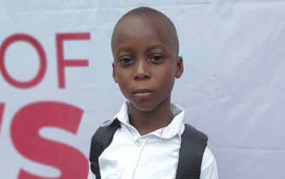 Child No.2, Under Current Sponsorship – Divine Victor Nyam