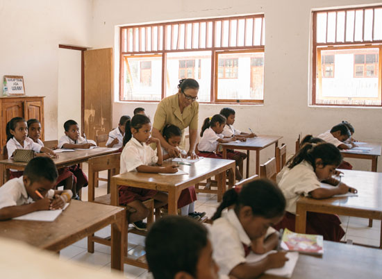 Students-in-Classroom Divi Charity Donation